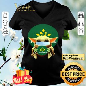 Baby Yoda hug Morrisons since 1899 shirt