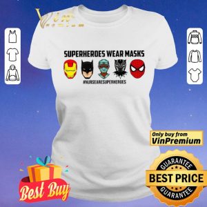 Superheroes Wear Masks Nursery Superheroes shirt