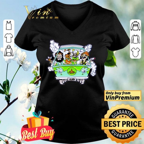 Cheech And Chong With Scooby Smoke shirt