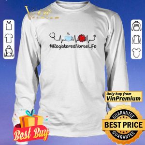 Registered Nurse Life Coffee Coronavirus shirt