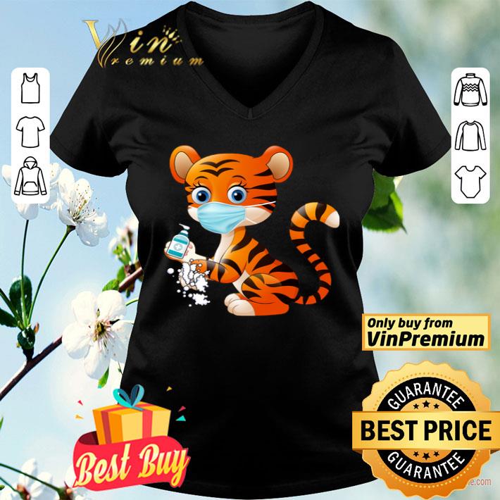 Tiger Mask And Wash Hand Coronavirus shirt
