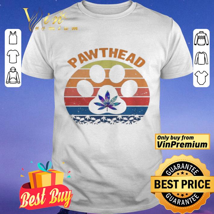 Marijuana Pawthead dog vintage shirt
