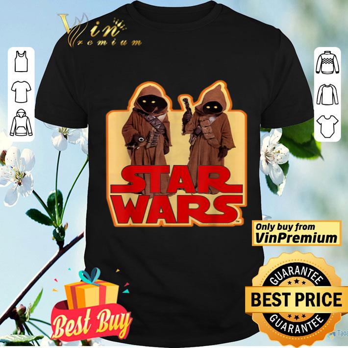 Star Wars Jawas Posing Vintage Sticker Graphic shirt