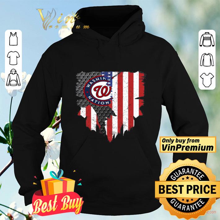 washington nationals american flag shirt