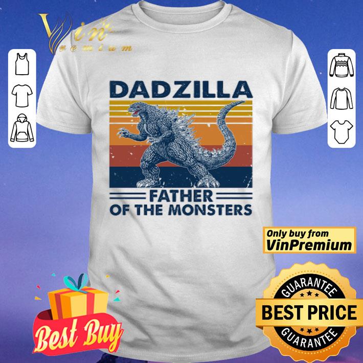 Vintage Dadzilla father of the monster shirt