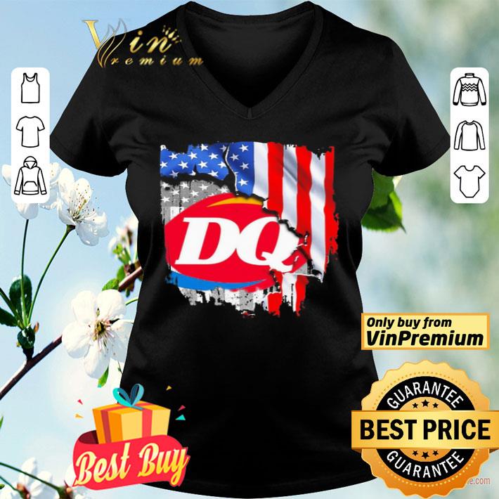 Dairy Queen American flag shirt