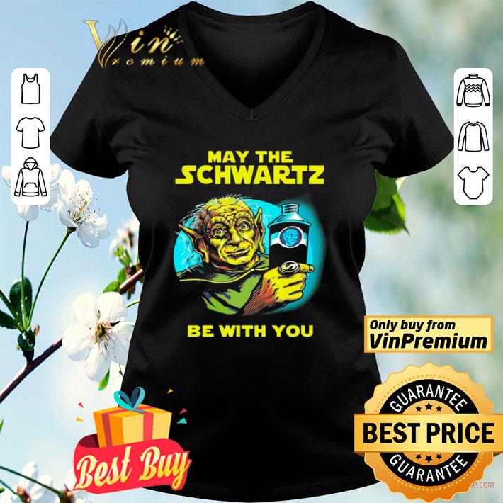 Star Wars Master Yoda May The Schwartz Be With You shirt
