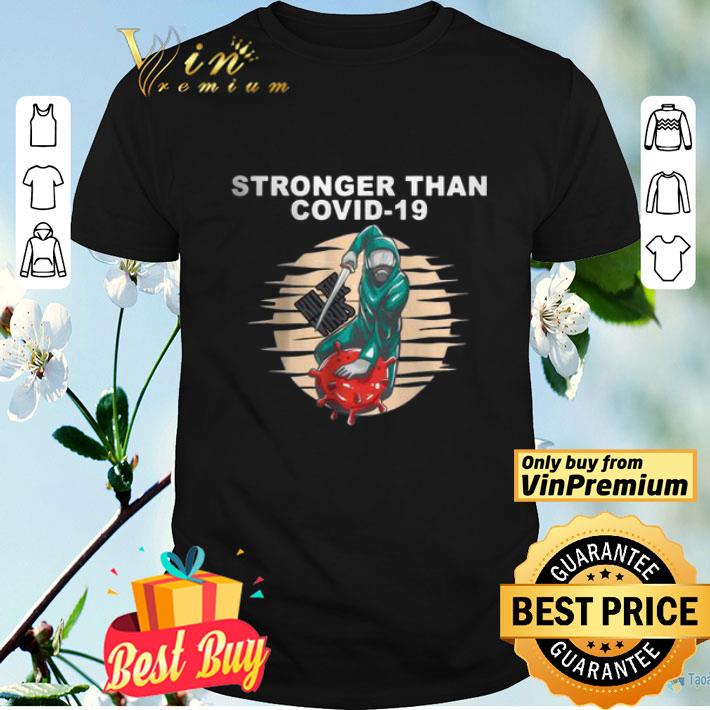 Baseball Stronger Than COVID-19 kill the virus shirt