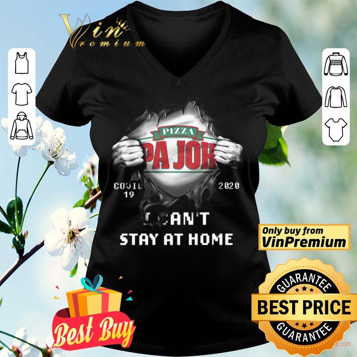 Pizza Payoh Covid 19 2020 I Can't Stay At Home shirt