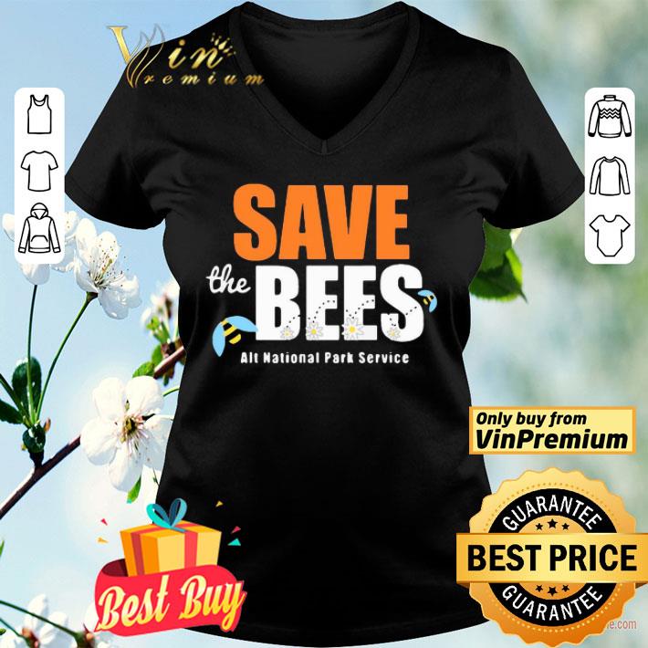 The Save Bees Alt National Park Service shirt