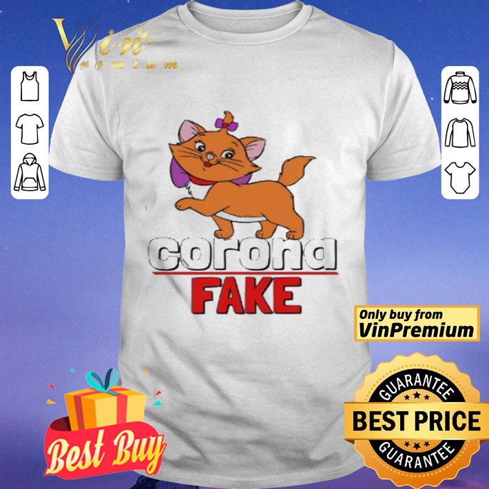 Cute Cat Kitty Corona Fake shirt