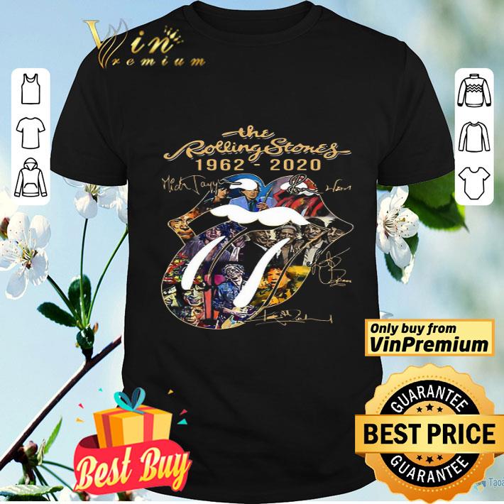The Rolling Stones 1962 2020 Signature shirt