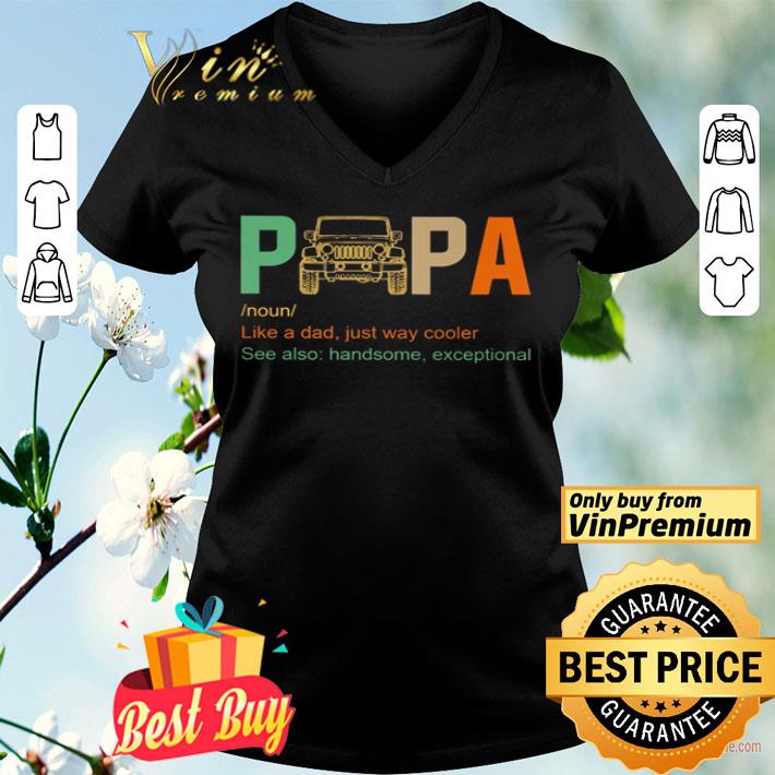 Jeep Papa definition meaning shirt