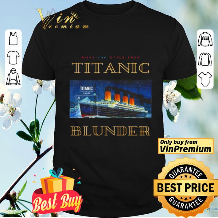 Novi ink style 2020 titanic blue shirt