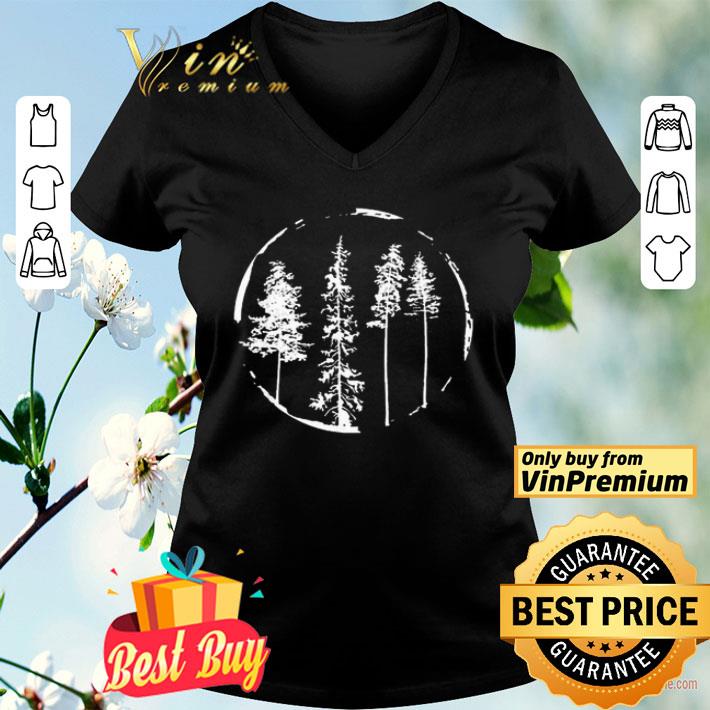 Floral Forest Circle Tree shirt