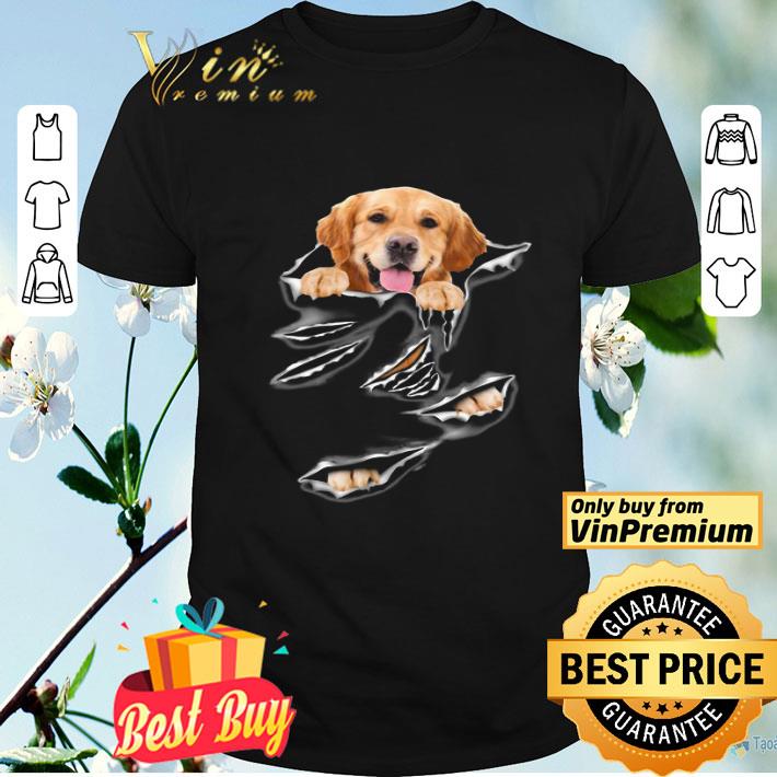 Golden Retriever Torn Vrfm shirt