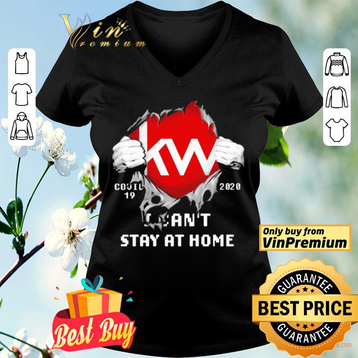 Blood Inside me Keller Williams Realty covid-19 2020 i can’t stay at home shirt