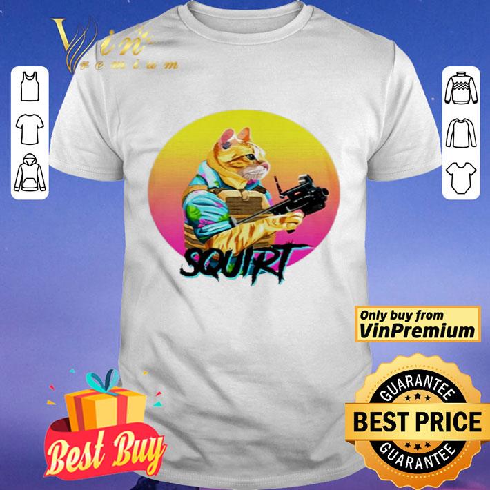 Donut Operator cat squirt shirt