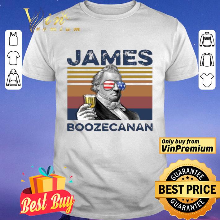 Us Drink James Boozecanan Independence Day Vintage shirt