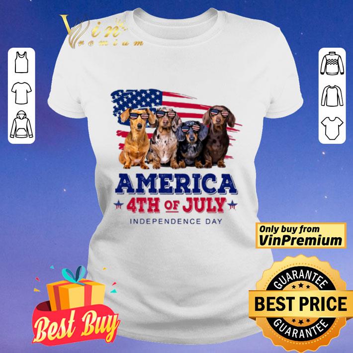 Dachshund America 4th Of July Independence Day shirt