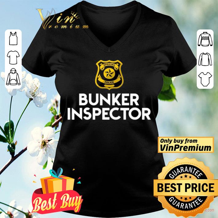 Special police bunker inspector shirt