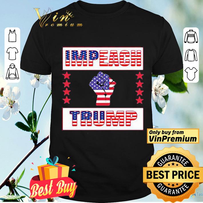 Impeach trump american flag independence day black lives matter shirt