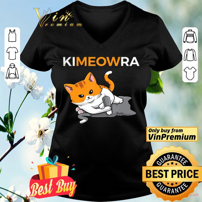 Jiu Jitsu Kimura & Cute Kawaii Cat Funny Bjj shirt