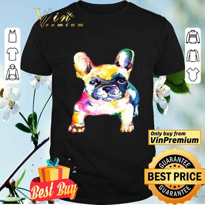 French Bulldog Original Watercolor Illustration shirt