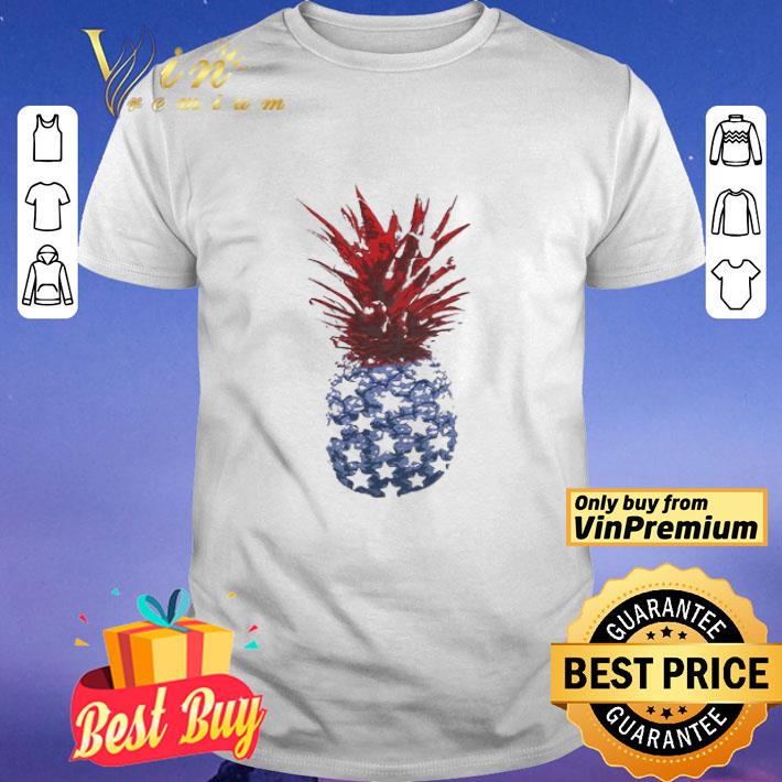 Pineapple American flag Independence Day shirt