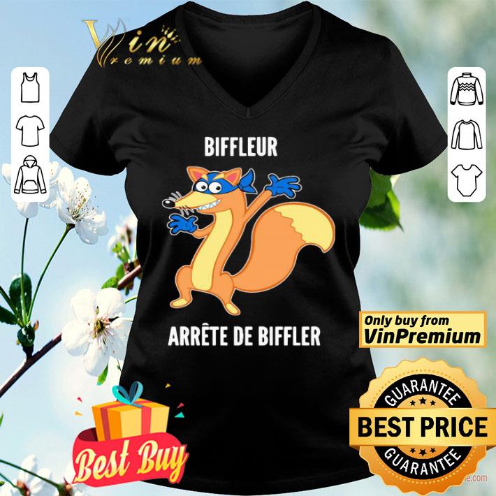 Fox bifflueur arrete de bifffler shirt