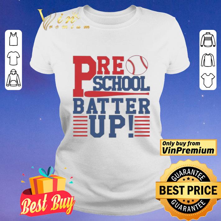 Tennis Pre-K School Batter up shirt