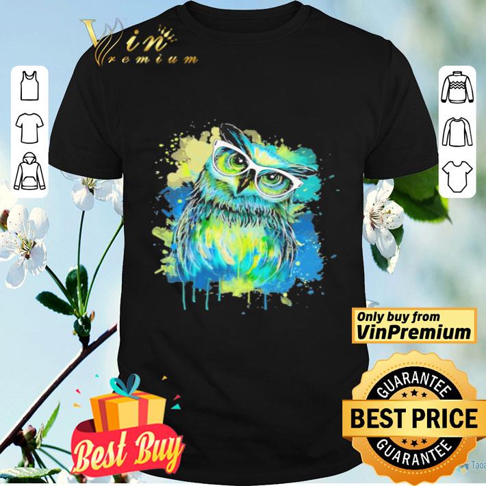 OWl oil paintings shirt