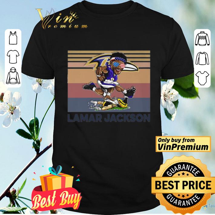 Lamar Jackson Baltimore Ravens vintage shirt