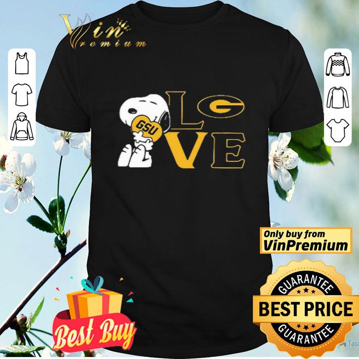 Snoopy Love Grambling State Tigers shirt