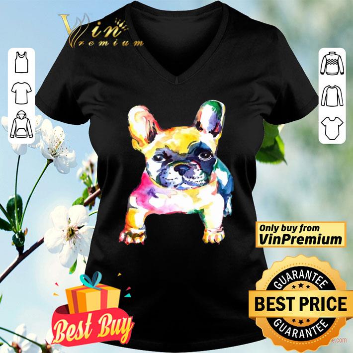 French Bulldog Original Watercolor Illustration shirt