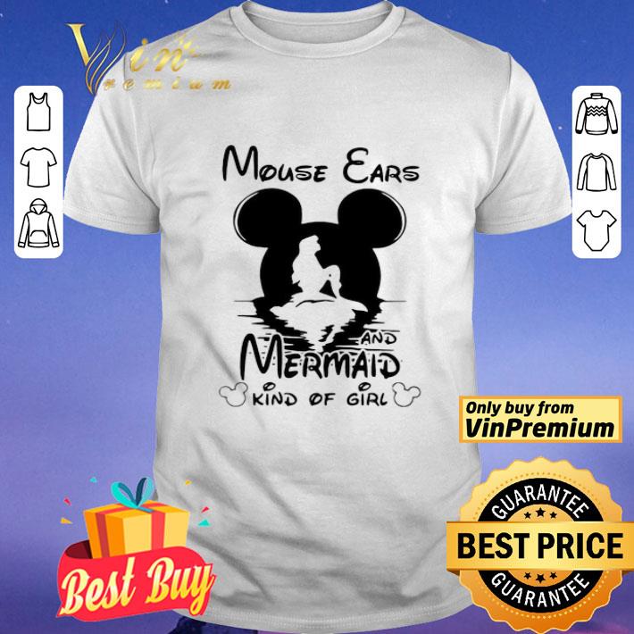 Mouse ears and mermaid kind of girl shirt