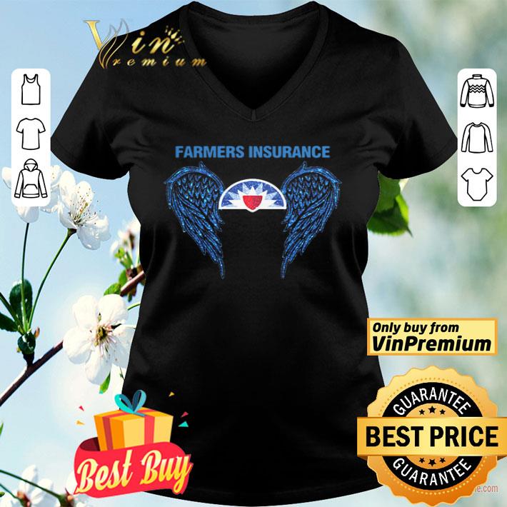 Glitter Wings Farmers Insurance Logo shirt