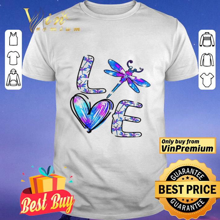 Love Dragonflies diamonds shirt