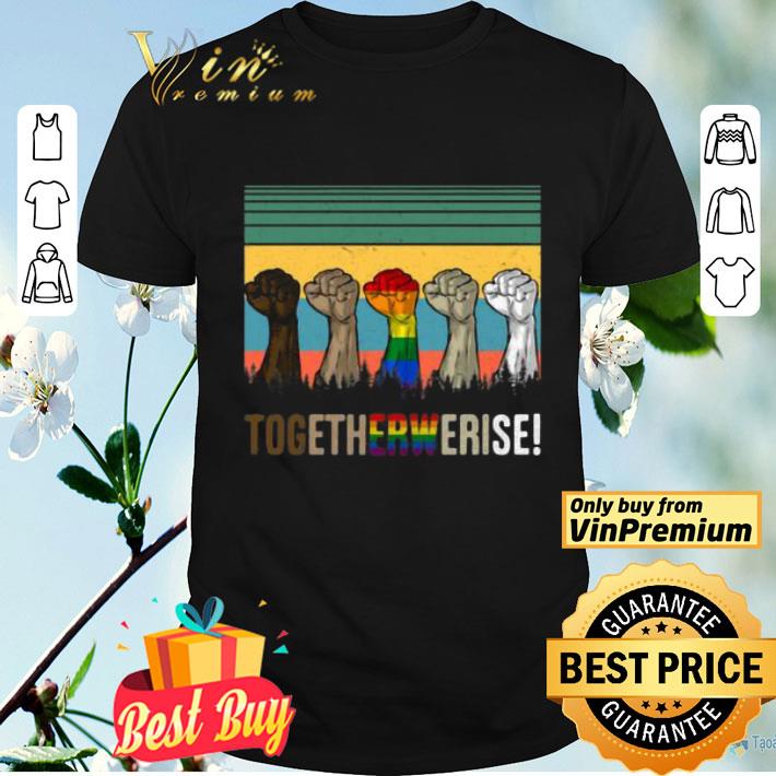 Together We Rise Black Lives Matter shirt