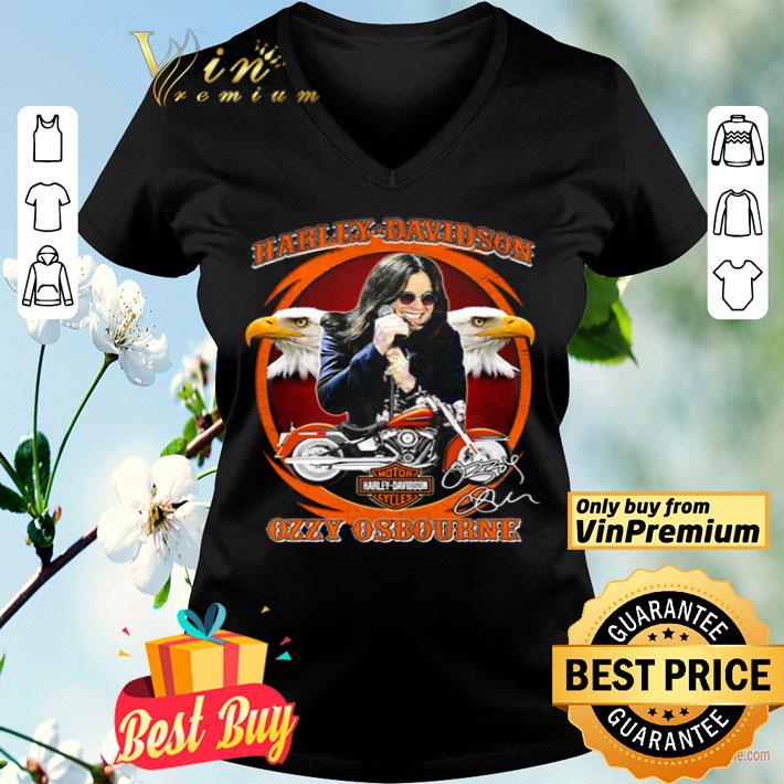 Motor Harley Davidson Cycles Ozzy Osbourne Signature shirt