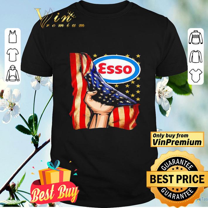 Esso And American Flag Independence Day shirt