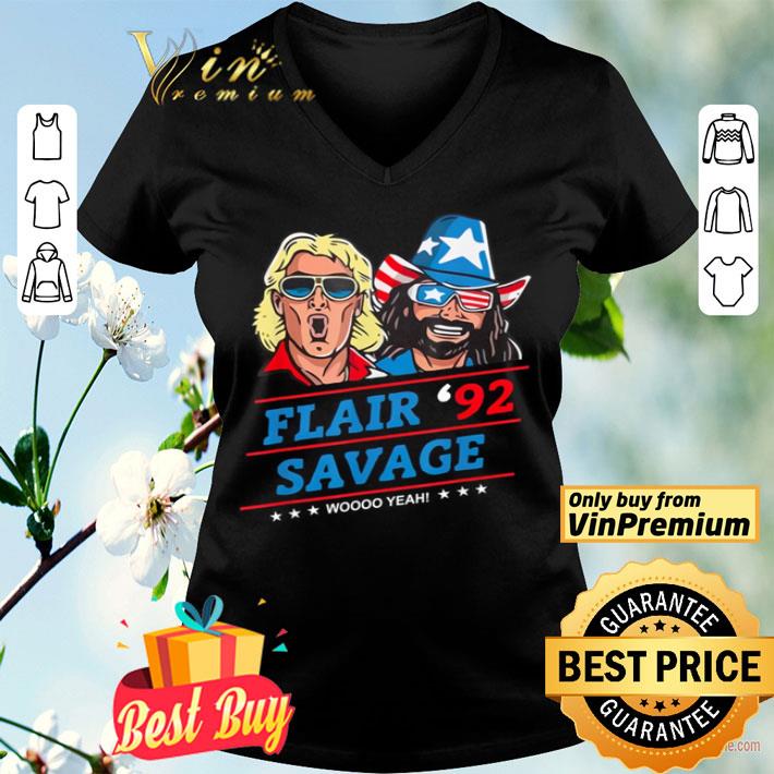 Ric Flair and Randy Savage Flair ’92 Savage Woooo yeaah shirt