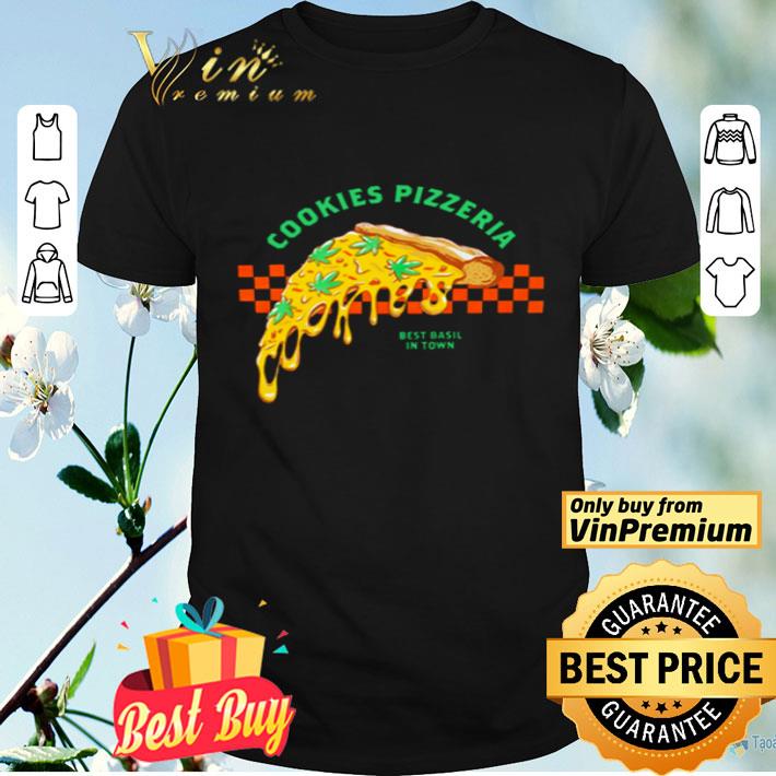 Cookies pizzeria best basil in town shirt