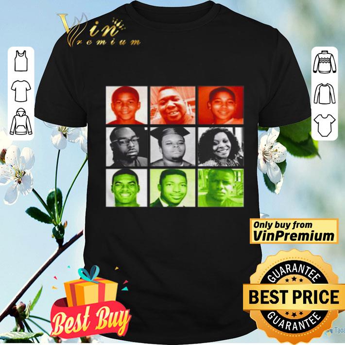 Black victims of police brutality shirt