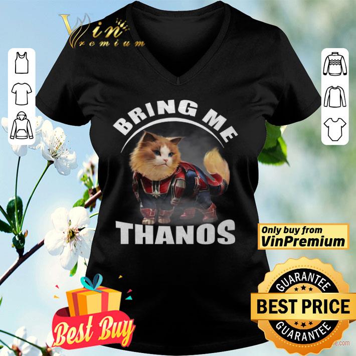 Captain Marvel Goose The Cat Bring Me Thanos shirt