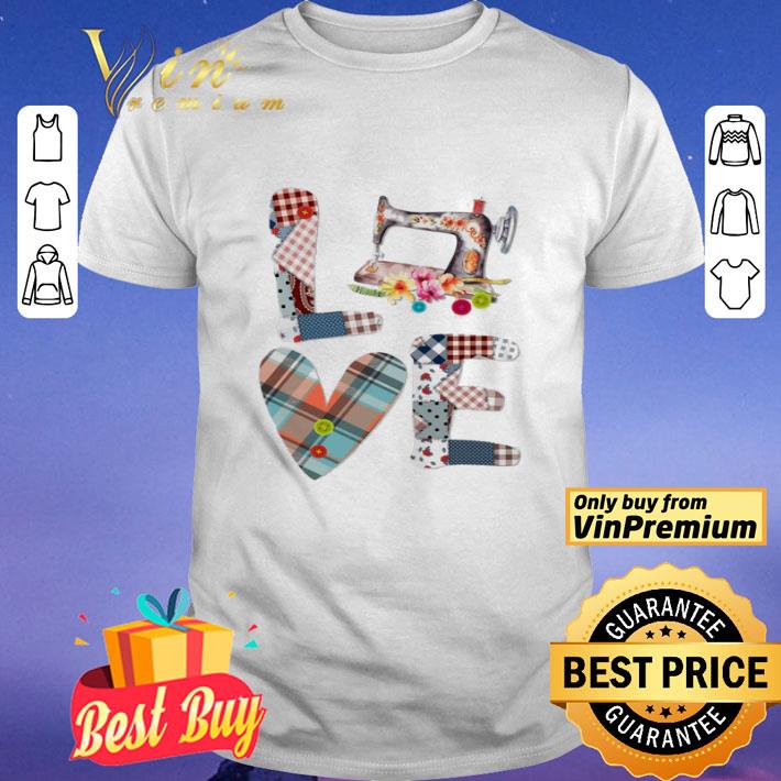 I Love Sewing Machine shirt