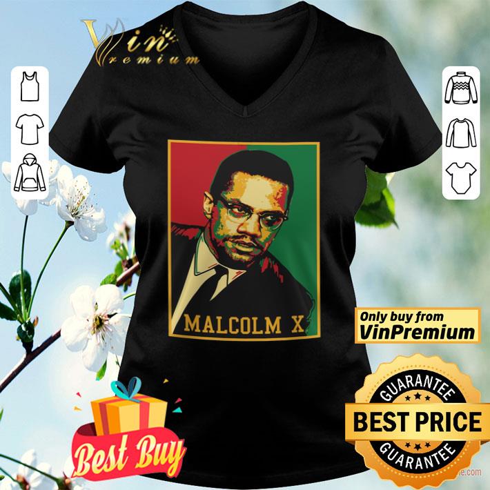 Malcolm X Retro Polo shirt