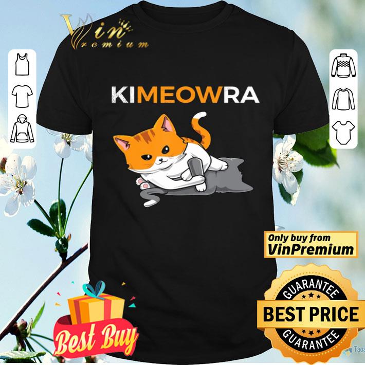 Jiu Jitsu Kimura & Cute Kawaii Cat Funny Bjj shirt