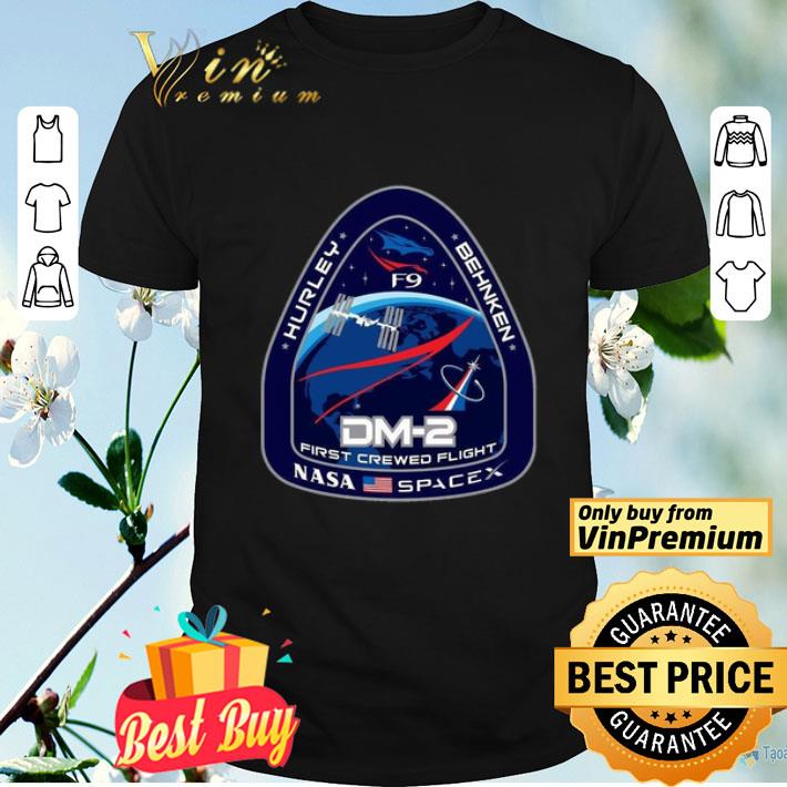 Hurley Behnken First Crewed Flight Nasa Space shirt