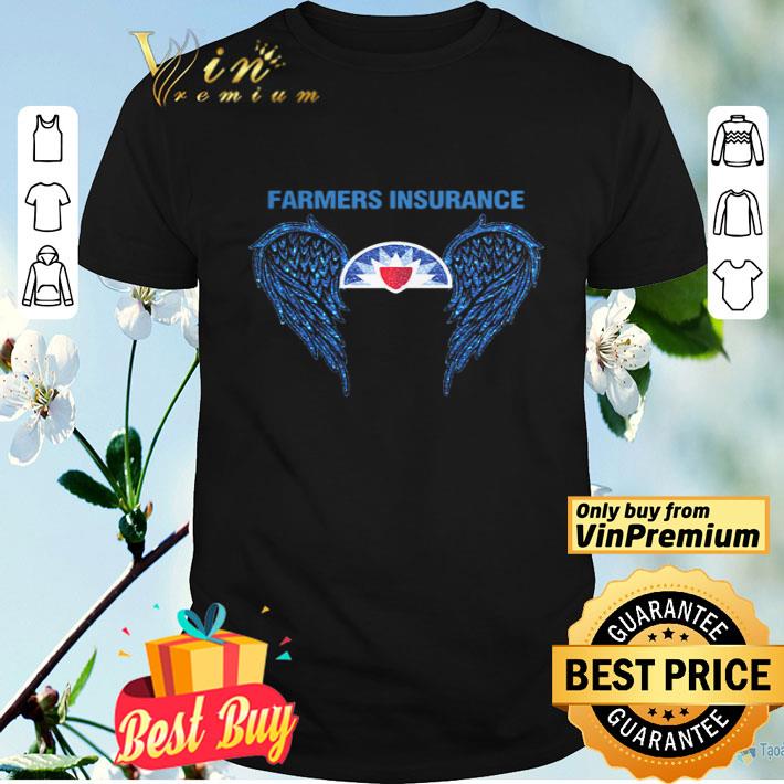 Glitter Wings Farmers Insurance Logo shirt